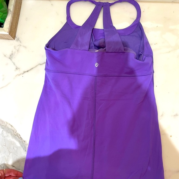 Purple Lululemon tank top - size 12! - Picture 2 of 4